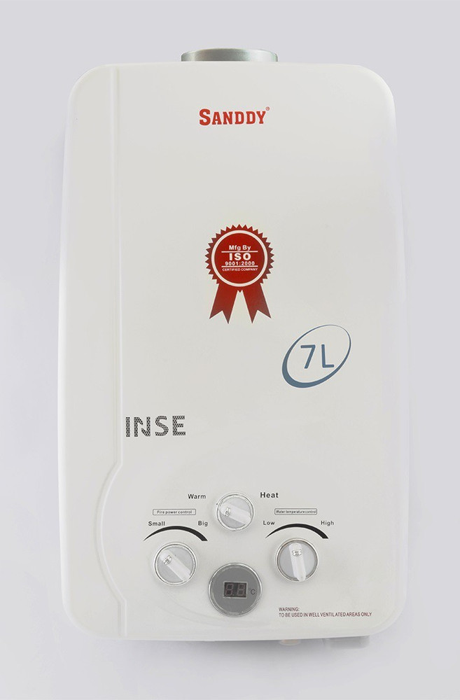 Sanddy 7 L Gas Water Geyser (White INSE, White) Price in India - Buy Sanddy  7 L Gas Water Geyser (White INSE, White) online at Flipkart.com