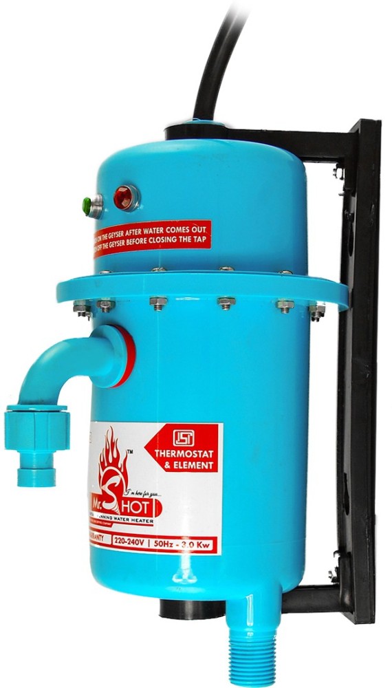 Mr.SHOT® Classic Voilet Model Instant Running Water Heater 