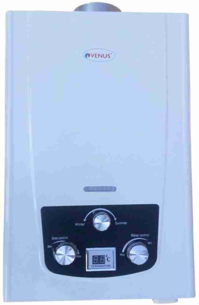 Venus 6 L Gas Water Geyser (MTF5 LPG, White) Price in India - Buy Venus 6 L  Gas Water Geyser (MTF5 LPG, White) online at Flipkart.com