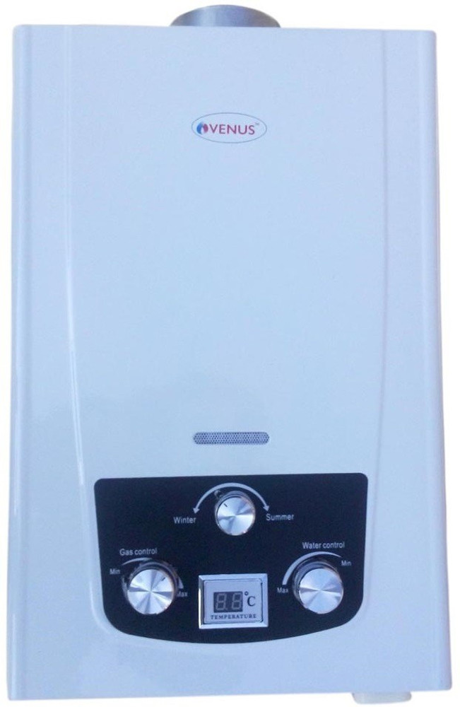 Venus 6 L Gas Water Geyser (MTF5 LPG, White) Price in India - Buy Venus 6 L  Gas Water Geyser (MTF5 LPG, White) online at Flipkart.com