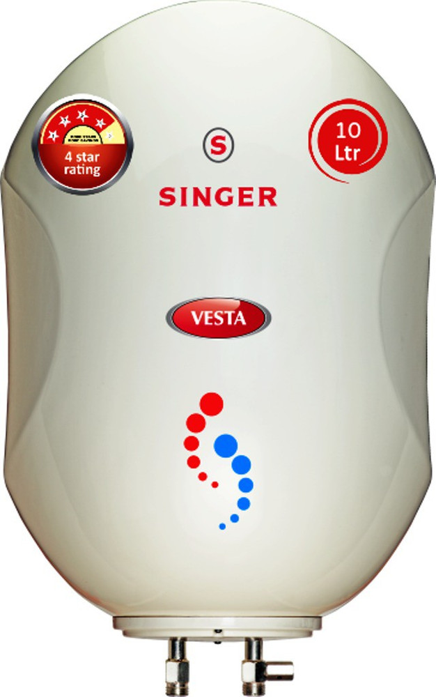 Singer 10 L Storage Water Geyser (Vesta, White) Price in India - Buy Singer  10 L Storage Water Geyser (Vesta, White) online at Flipkart.com