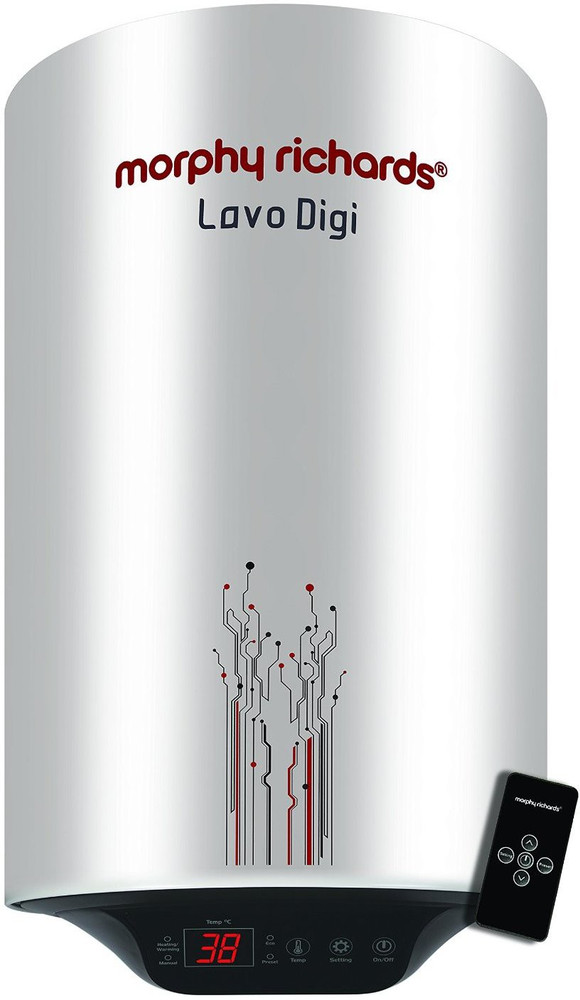 Morphy Richards 15 L Storage Water Geyser (Lavo Digital with Remote - Digi,  White) Price in India - Buy Morphy Richards 15 L Storage Water Geyser (Lavo  Digital with Remote - Digi,