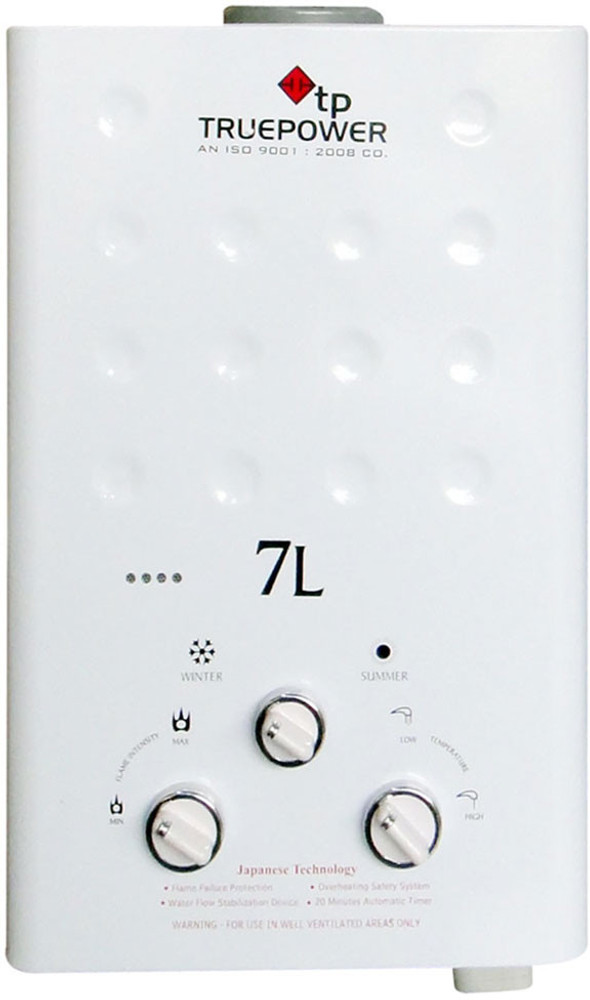 Truepower 7 L Gas Water Geyser (LNM7, White) Price in India - Buy Truepower  7 L Gas Water Geyser (LNM7, White) online at Flipkart.com