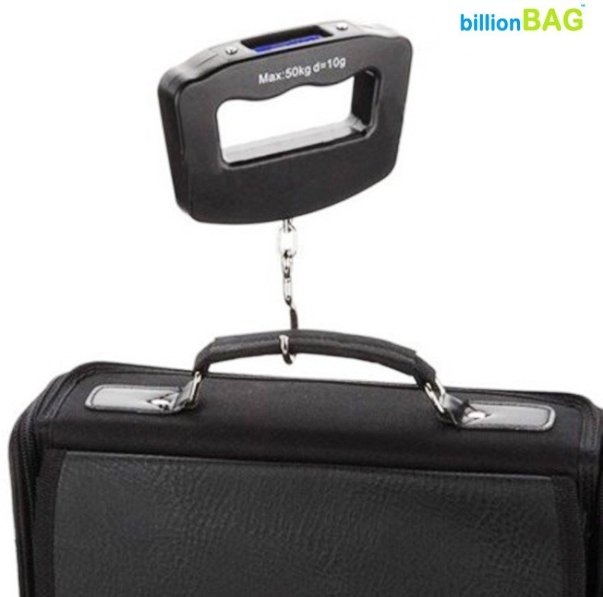 WEIGHING SCALES SUITCASE BAG NEW 50KG DIGITAL TRAVEL PORTABLE HANDHELD  LUGGAGE