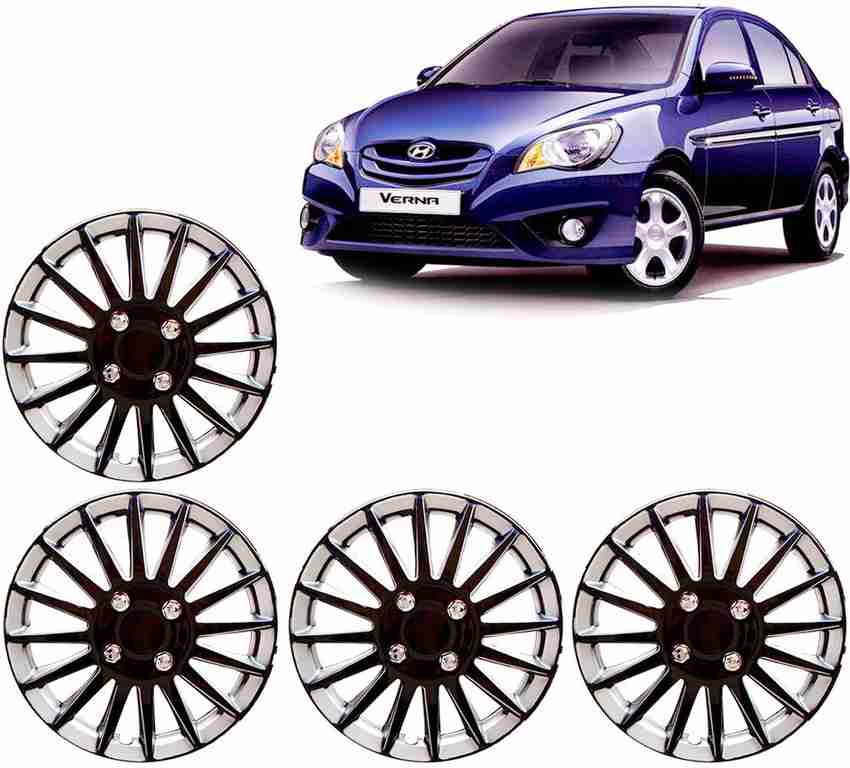 AUTO PEARL Premium Quality Car Full Caps Black and Silver 14 Inches For Hyundai Verna Wheel Cover For Hyundai Verna Price in India Buy AUTO PEARL Premium Quality Car Full Caps Black and Silver 14 Inch...