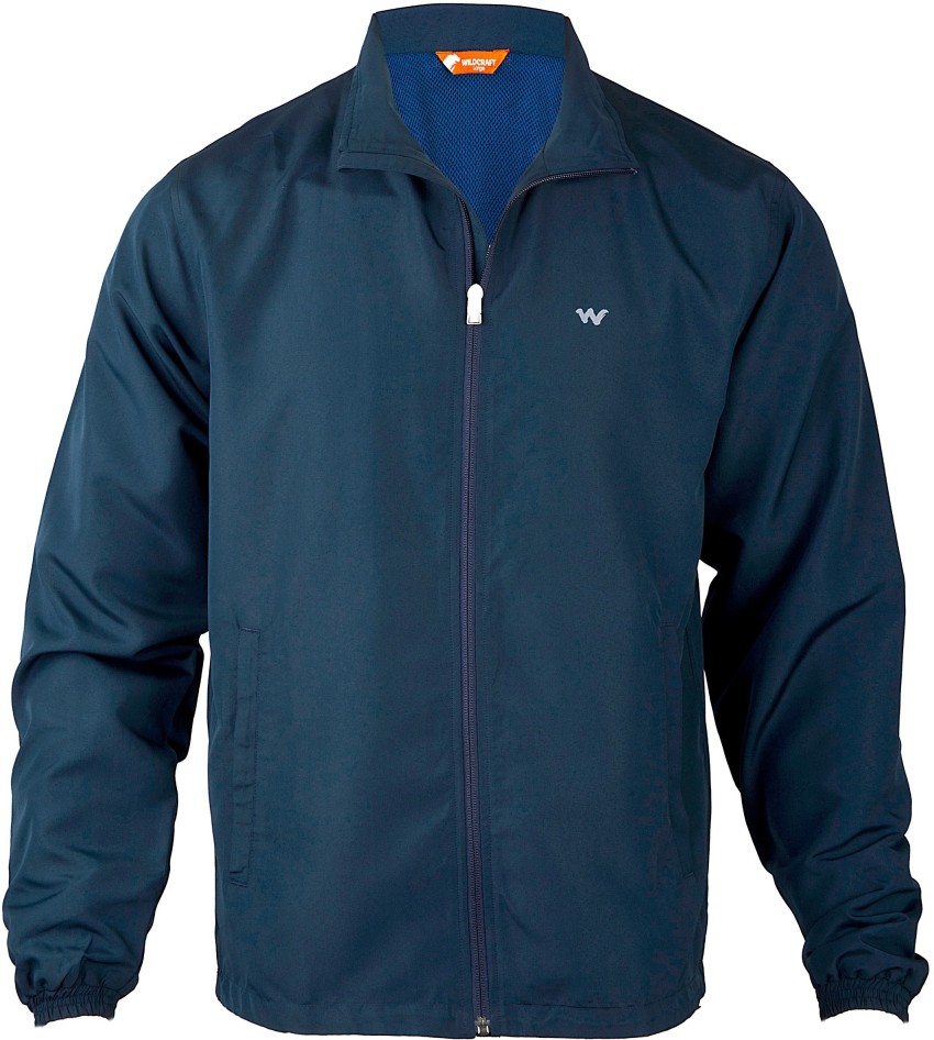 Wildcraft Solid Men Wind Cheater Buy Navy Blue Wildcraft Solid