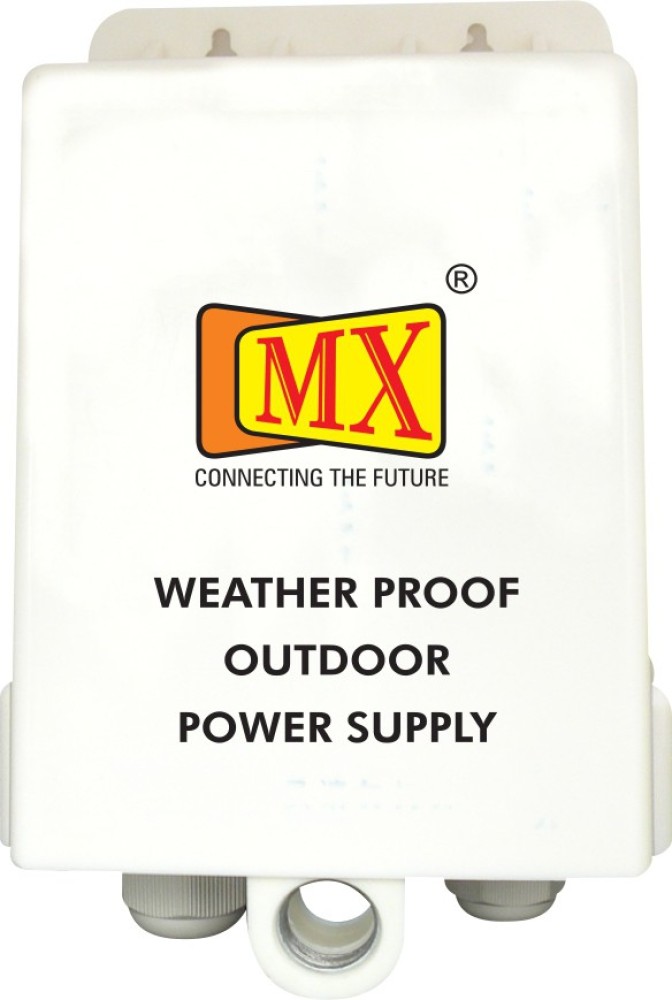 MX POWER SUPPLY BOX ONLY WEATHER PROOF (NO PSU UNIT) Worldwide
