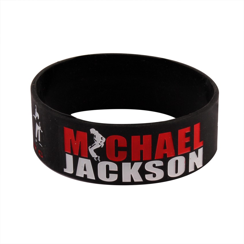 Michael jackson bracelet on sale red