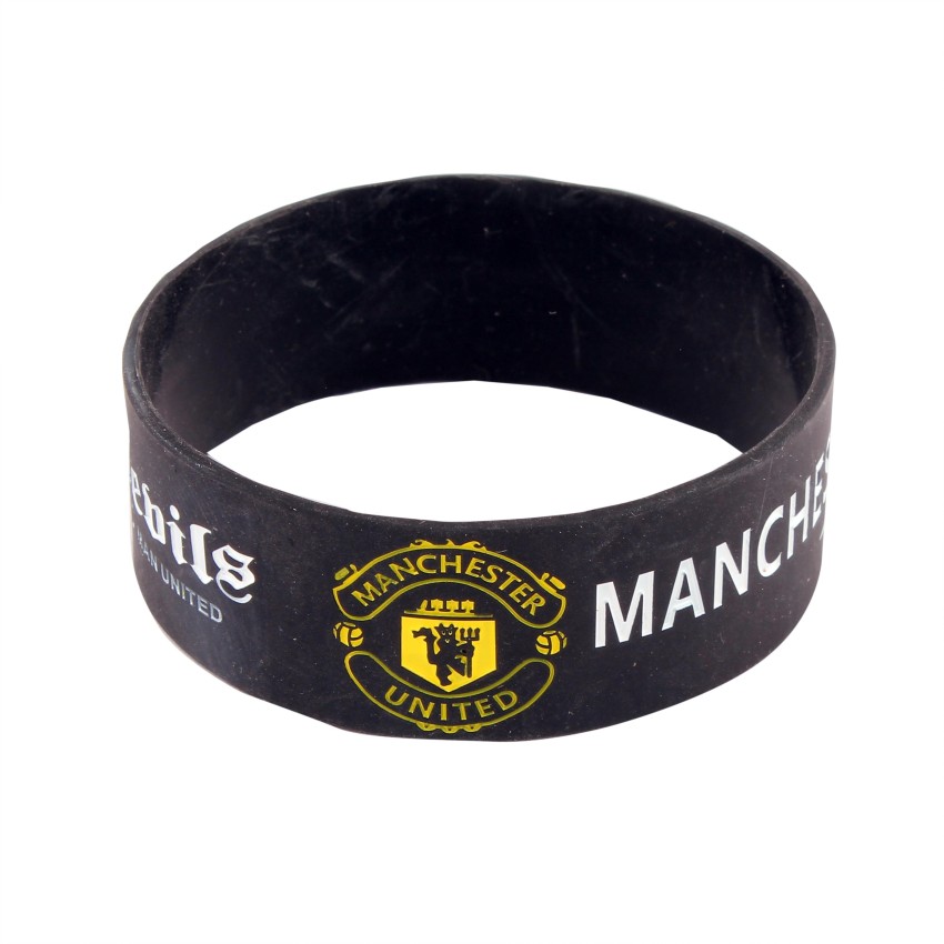 Buy Manchester United Futbol Football Soccer Badge Logo Wristband Bracelet  Online at desertcartINDIA