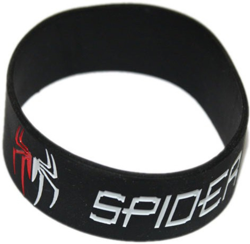 24x7 Shop Spiderman Embossed Imported Wristband Men Price in India