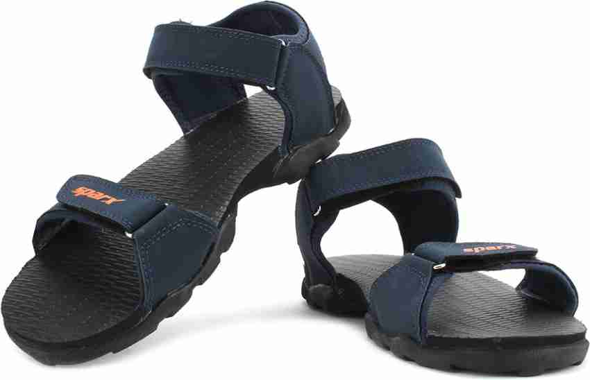 Sparx Sparx Men SS 703 Navy Blue Orange Floater Sandals Men Navy