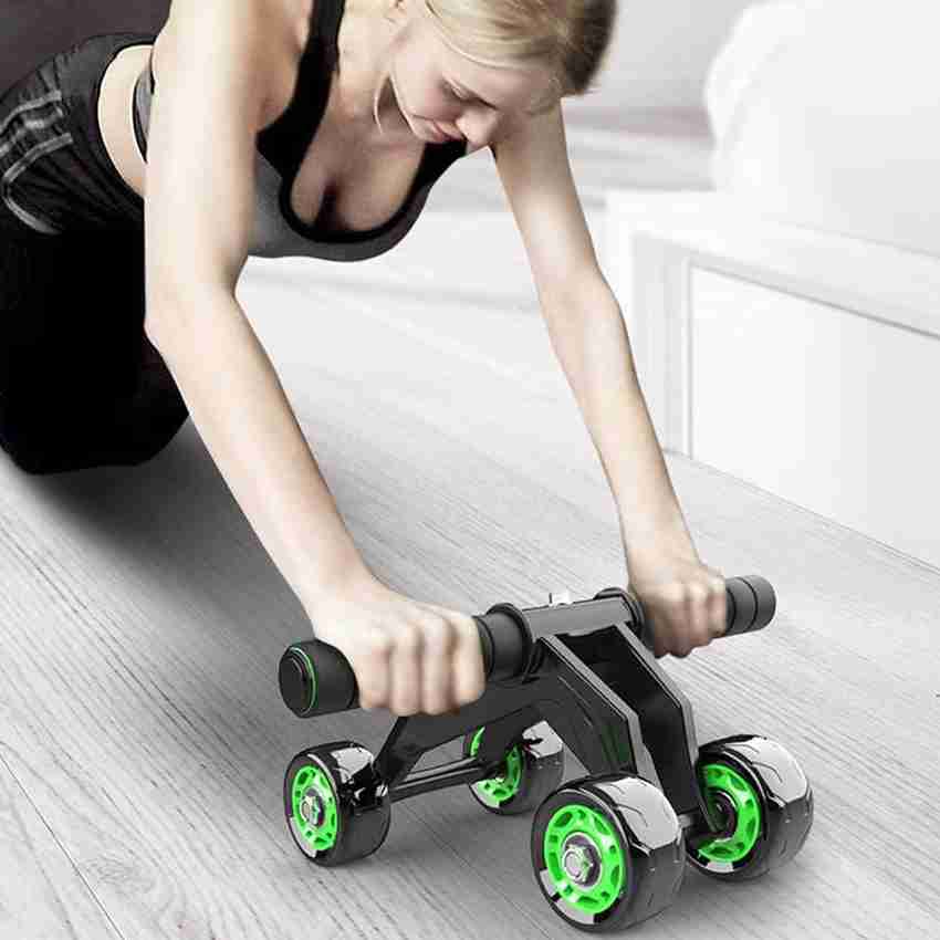 Manogyam 4 Power Wheel Triple Abdominal Roller Workout Fitness Machine Gym Ab Exerciser Buy Manogyam 4 Power Wheel Triple Abdominal Roller Workout Fitness Machine Gym Ab Exerciser Online at Best Price...