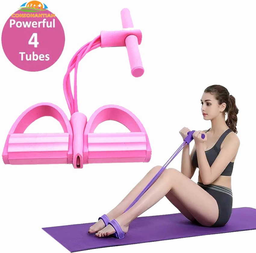 Buy Whinsy Pedal Pull Reducer - Resistance Band Yoga Sports Equipment for  Belly Abdomen Waist Arm Leg Stretching Exercise, Portable Home Gym Sit-ups  Device with Elastic Online at Best Prices in India 