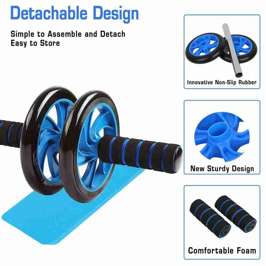 Ab Wheel with ergonomic handles for an effective Upper Body-Workout