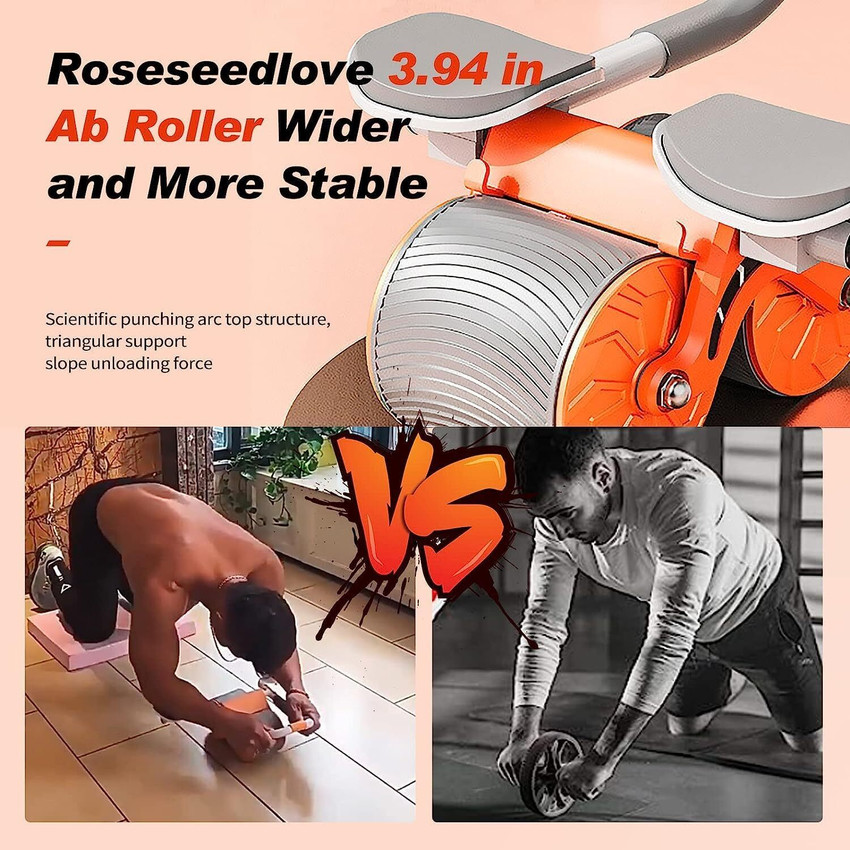 HSR Ab Roller Abs Workout Exercise Abdominal Roller Fitness