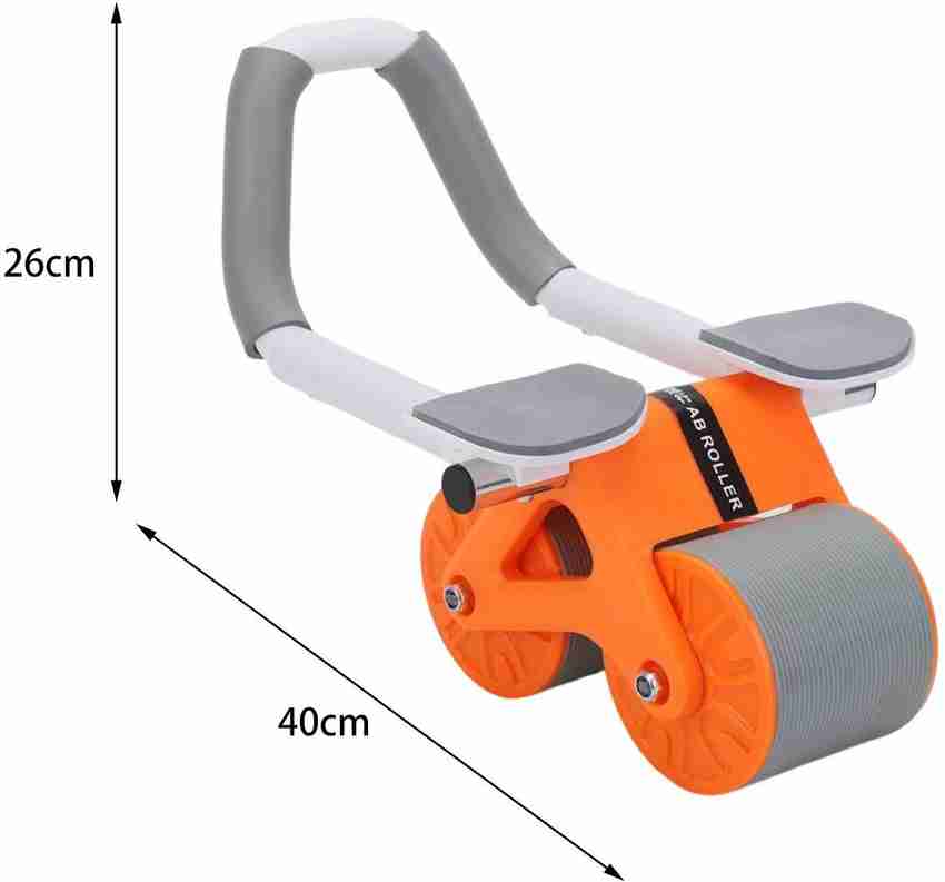 FINARO Elbow Support Ab Roller Wheel Multi Ab Machine Automatic Return Orange Ab Exerciser Buy FINARO Elbow Support Ab Roller Wheel Multi Ab Machine Automatic Return Orange Ab Exerciser Online at
