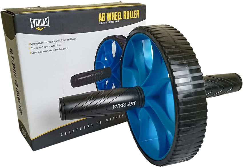 EVERLAST AB Wheel Roller Blue Ab Exerciser Buy EVERLAST AB Wheel Roller Blue Ab Exerciser Online at Best Prices in India Fitness Flipkart