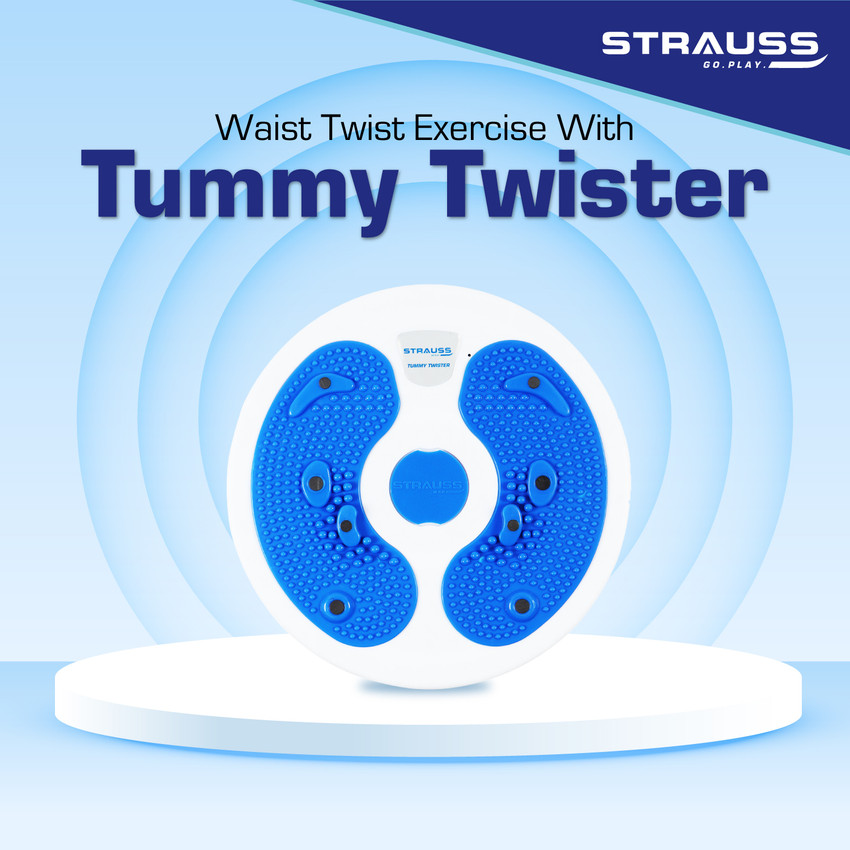 Strauss Tummy Twister for Weight Loss Waist Trimmer Body Toner Ab Exerciser Buy Strauss Tummy Twister for Weight Loss Waist Trimmer Body Toner Ab Exerciser Online at