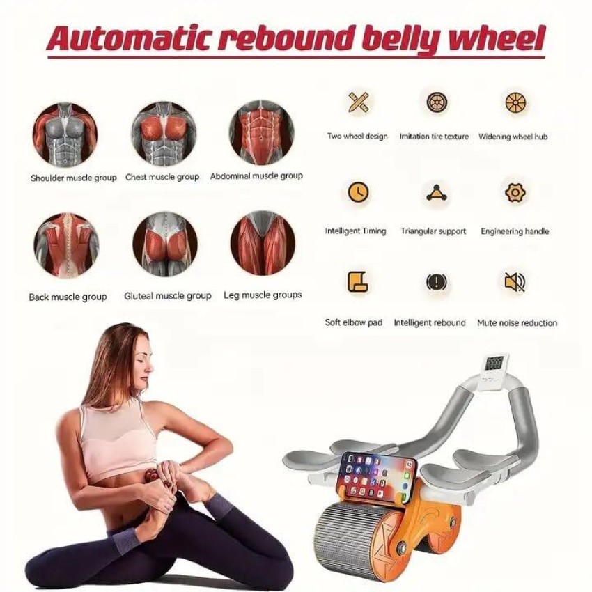 AB Dolly Plus Home Core Training Fitness Abs Exercise Workout Equipment
