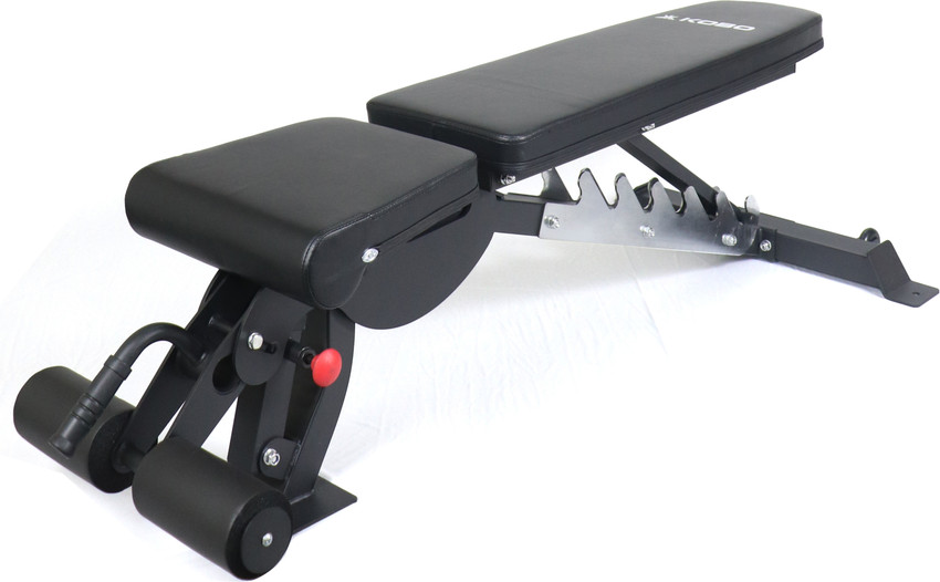 KOBO Adjustable for Gym Flat Incline Decline Multi Exercise