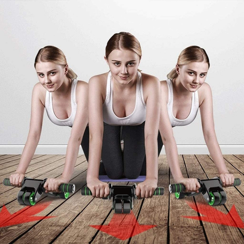 RECTITUDE 4 Wheels Power Wheel Triple Abdominal Roller Abs Workout Fitness Machine Gym Ab Exerciser Buy RECTITUDE 4 Wheels Power Wheel Triple Abdominal Roller Abs Workout Fitness Machine Gym Ab Exerci...