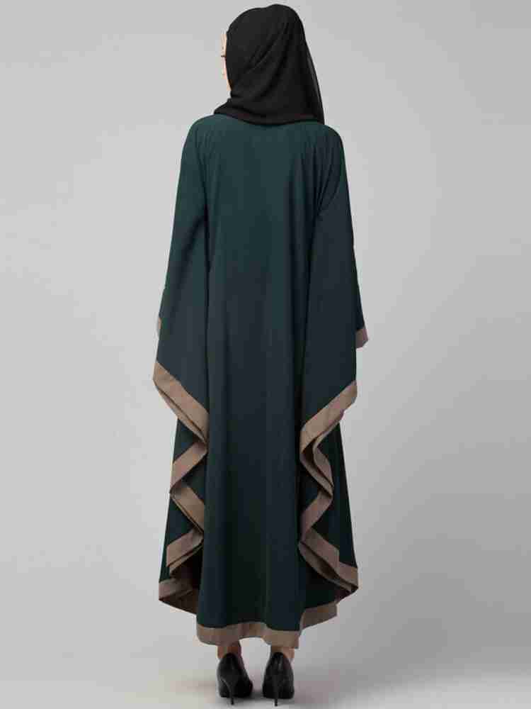 Ayeza Naqab Collection Nida Matte Solid Abaya With Hijab Price in India Buy Ayeza Naqab Collection Nida Matte Solid Abaya With Hijab online at Flipkart