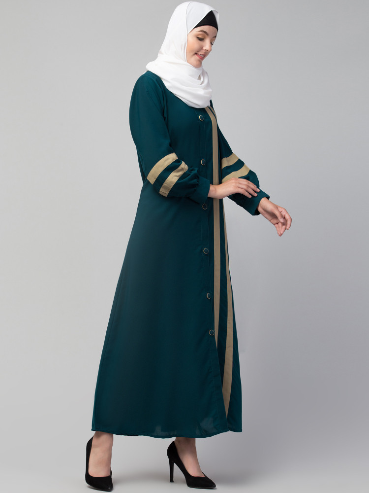 Front open online abaya online
