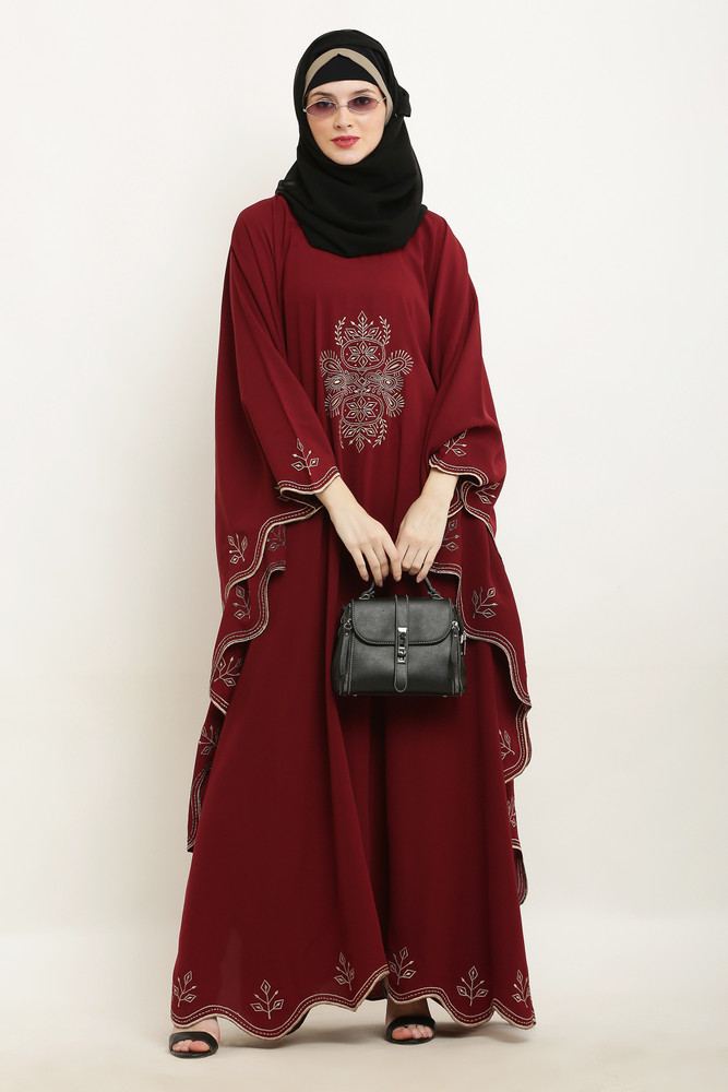 RAC Beautiful Stylish A line Abaya Dress latest abaya Burqa for