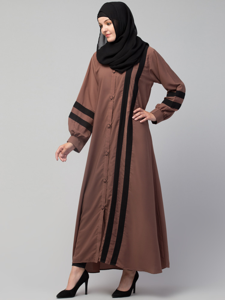 Front open burqa designs sale