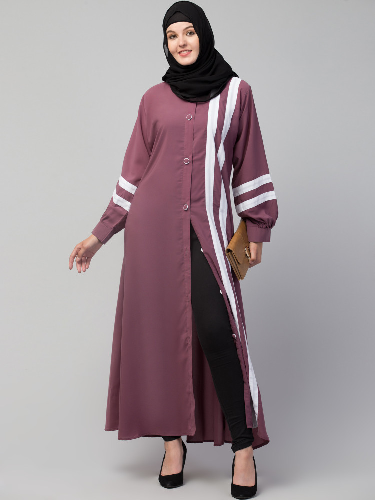 Front button abaya store