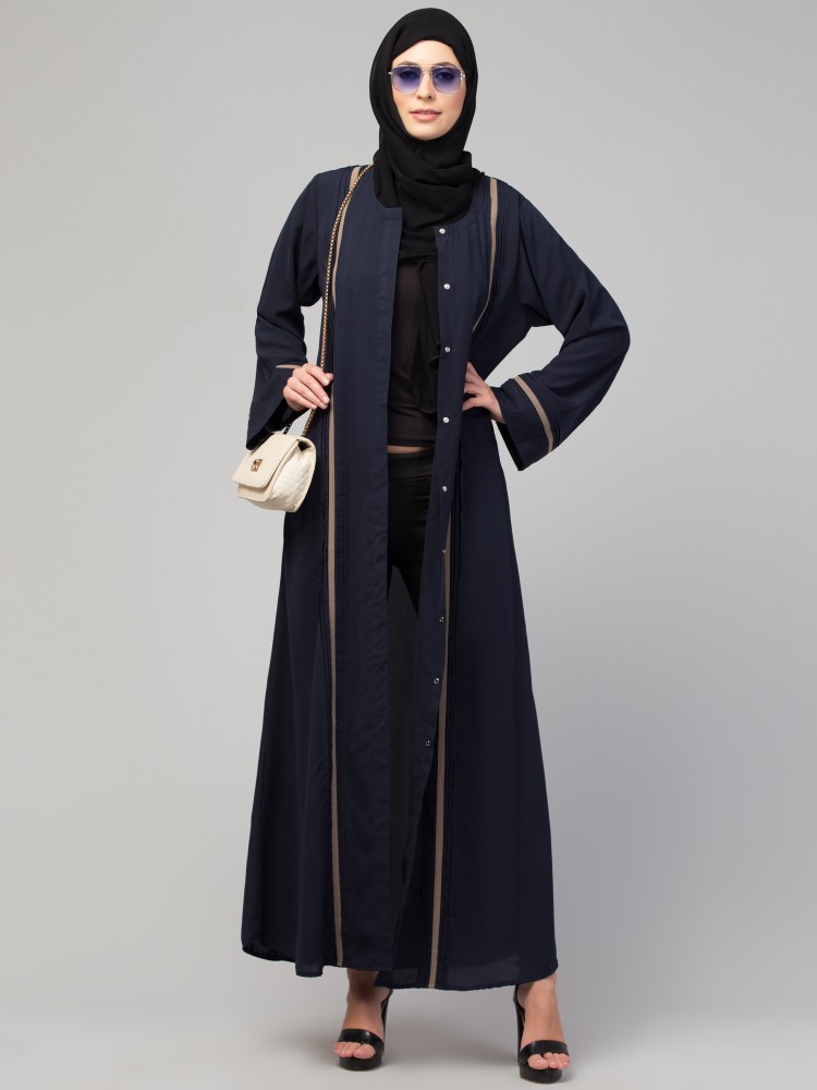 Front open 2024 abaya online