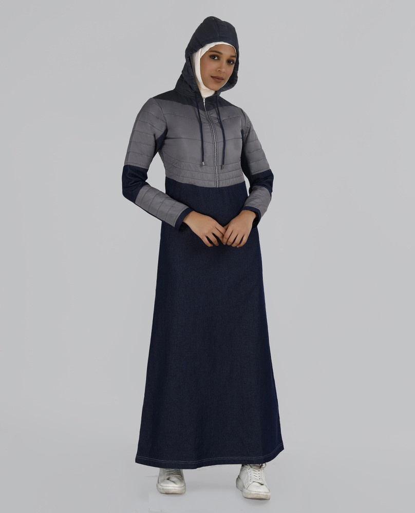 SILK ROUTE London Cotton Blend Solid Abaya Price in India Buy SILK ROUTE London Cotton Blend Solid Abaya online at Flipkart