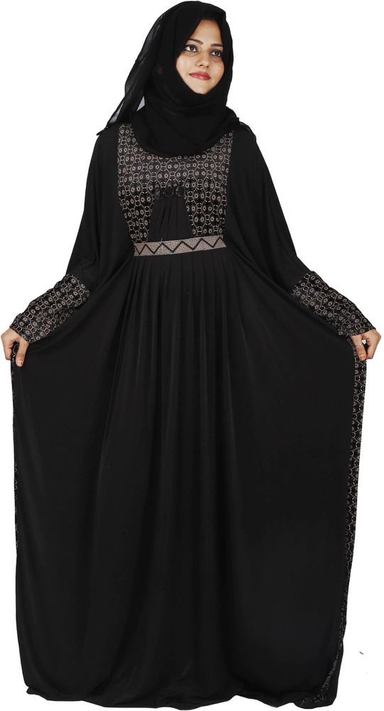 Simple burqa on sale design 2018