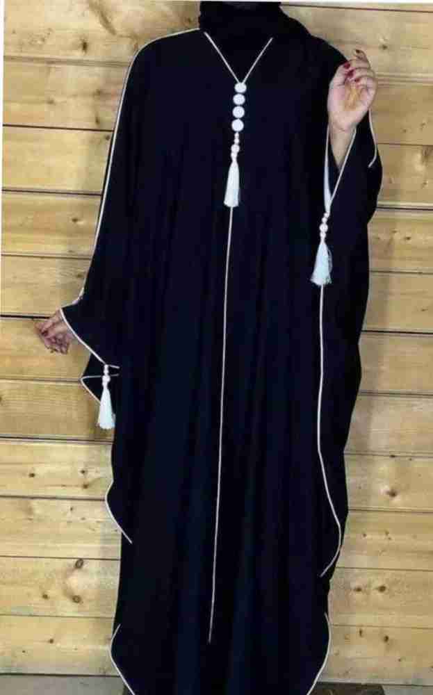 maabaya Polyester Self Design Abaya With Hijab Price in India Buy maabaya Polyester Self Design Abaya With Hijab online at Flipkart