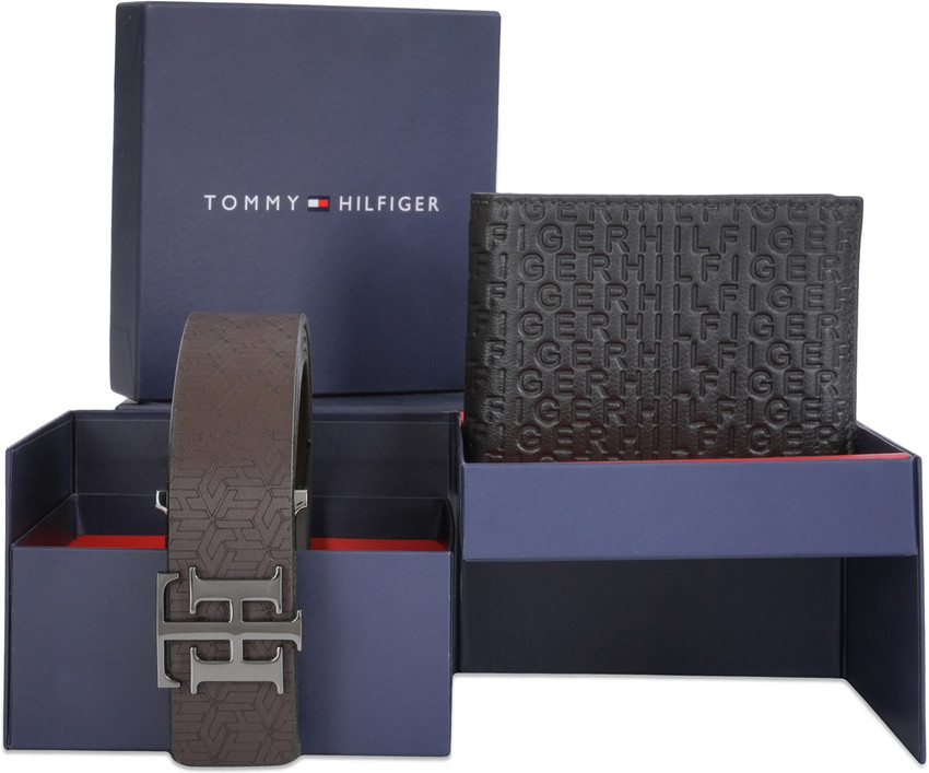Tommy hilfiger wallet and belt combo new arrivals