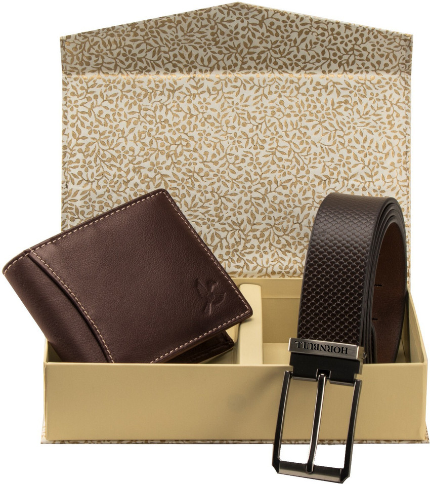 Hornbull wallet and belt combo shop