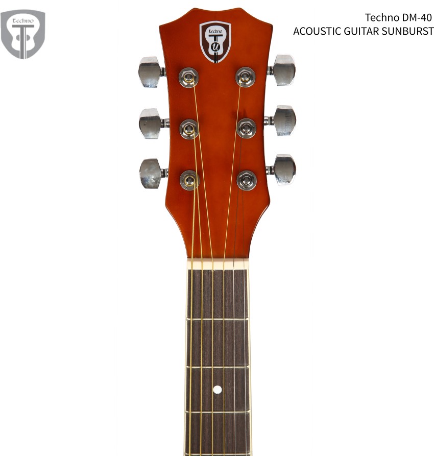 Techno TM_40 EQ3_Sunburst Acoustic Guitar Linden Wood Rosewood Right Hand  Orientation Price in India - Buy Techno TM_40 EQ3_Sunburst Acoustic Guitar  Linden Wood Rosewood Right Hand Orientation online at