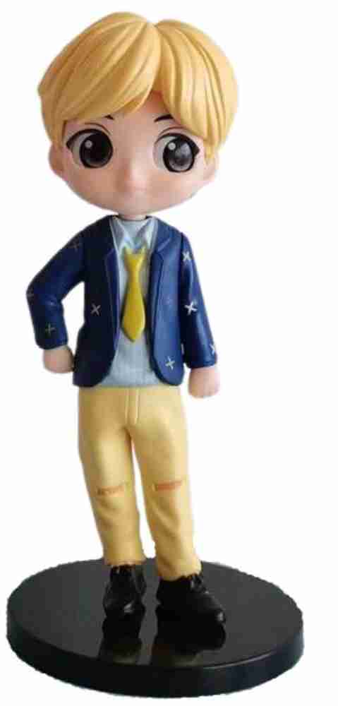 kawaii kart BTS Jin Tiny Tan Idol Q Style Figure Toy Gift Statue