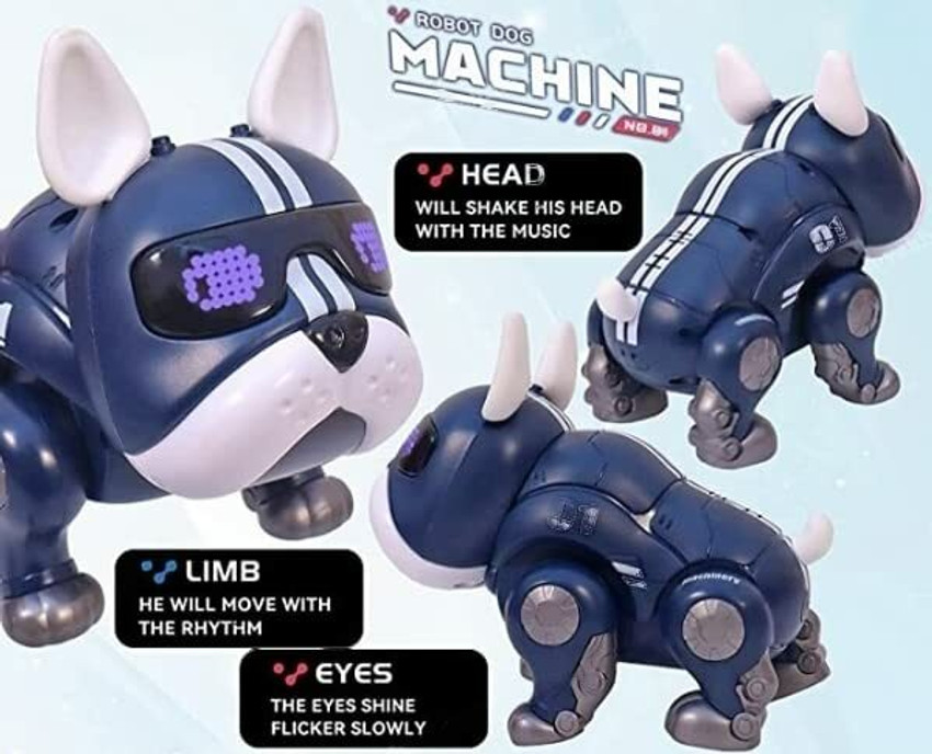 Amaflip Robot Dog Machine for Kids Battery Operated Smart