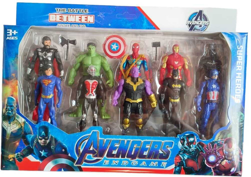 Miniature superhero hot sale figures