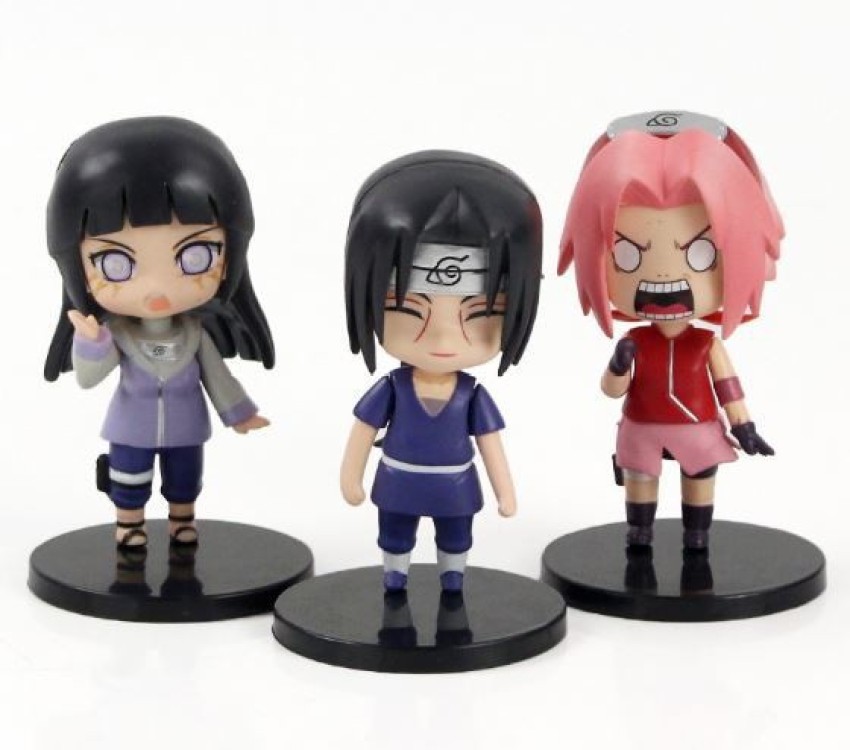 RVM Toys Anime Set of 6 Naruto Action Figure 15 cm for Office Desk & Study  Table, Car Dashboard, Decoration and Cake Topper Toys for Fans