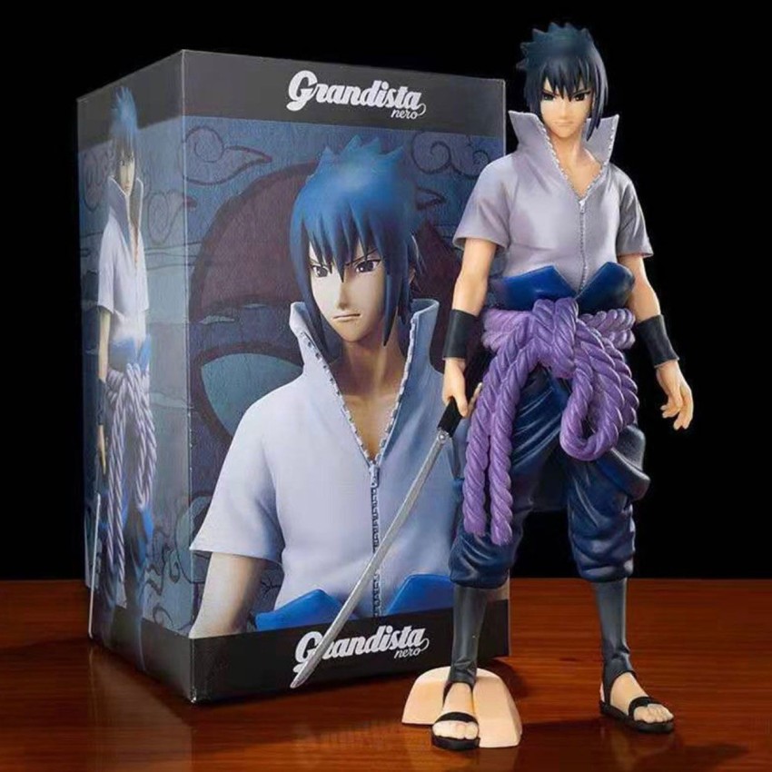 Action Figure Naruto Mangá Dimension Uchiha Sasuke Grandista