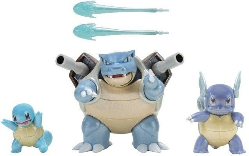 Pokémon Evolution Multi Pack Squirtle, Wartortle e Blastoise 3289