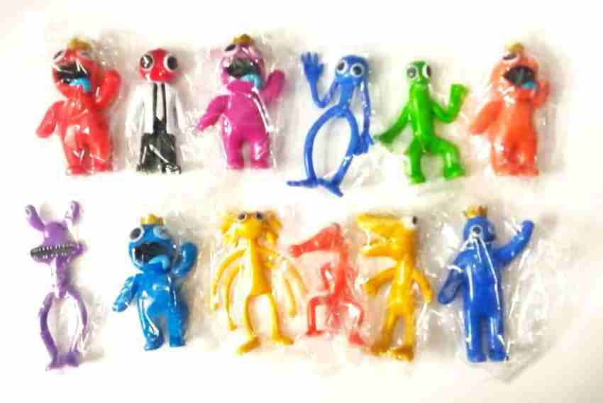 Figurines de Jeu Rainbow Friends, Lot de 12 Rainbow Friends Figure