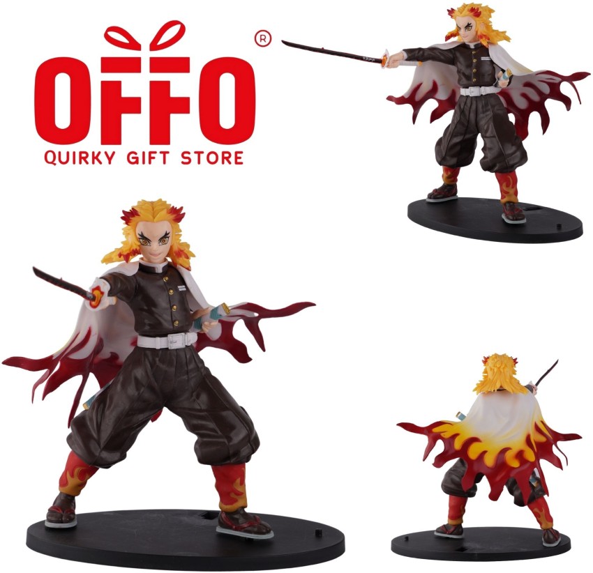 OFFO Demon Slayer Anime Action Figure [20 cm] for home decors, office desk  and study table - Demon Slayer Anime Action Figure [20 cm] for home decors,  office desk and study table .