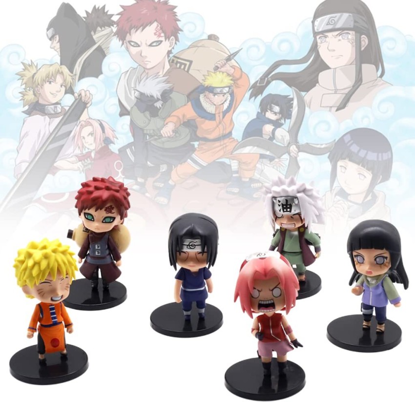 Naruto Action Figures, Anime Figures Set PVC Figures Cake