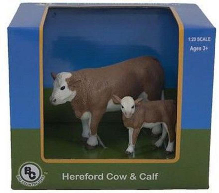 Hereford cow toys cheap