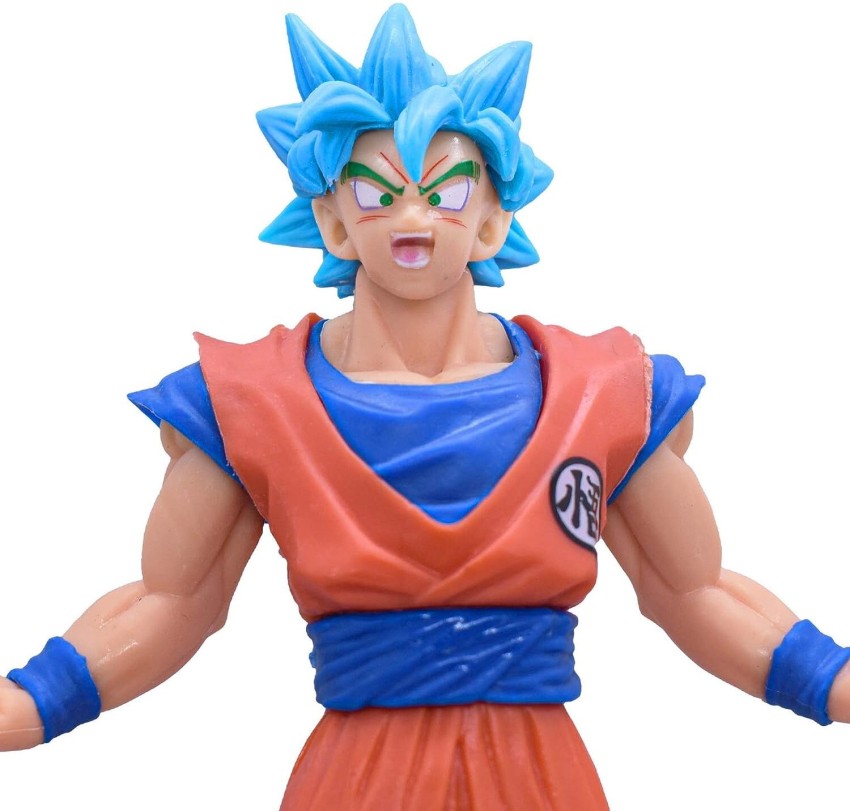 Boneco Dragon Ball Goku Super Saiyajin Blue Versão Especial em