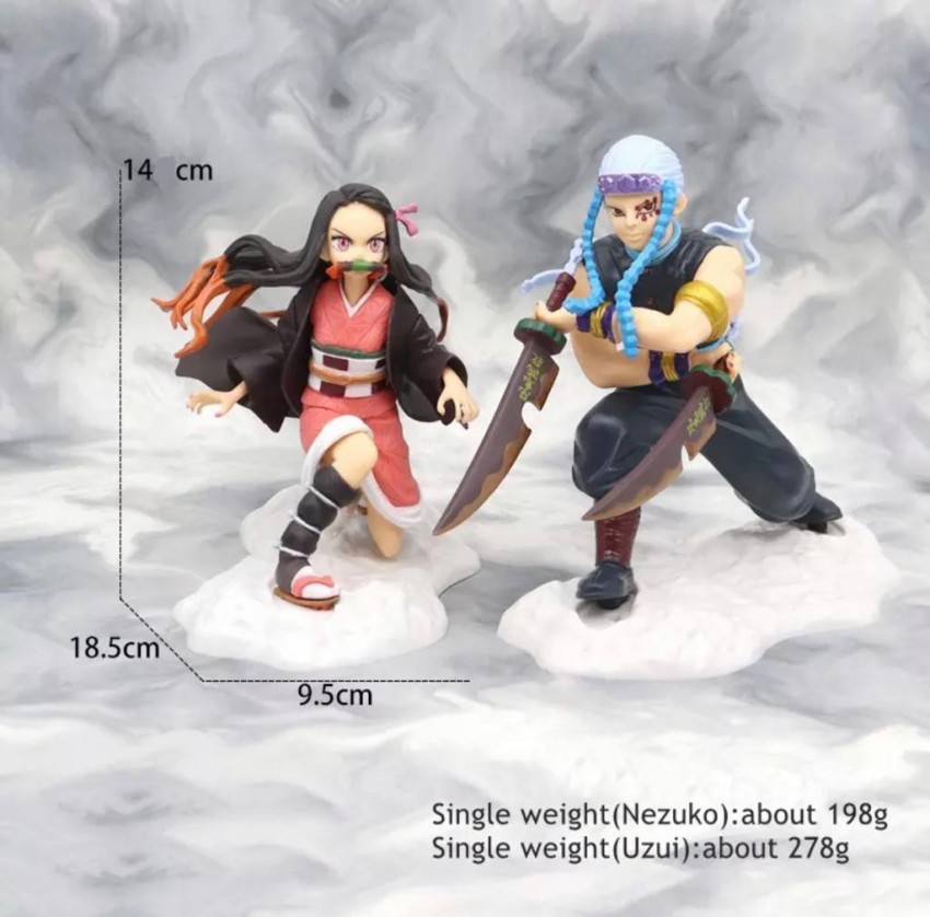 Action Figure Kimetsu No Yaiba Oni Nezuko Demon Slayer 14Cm em