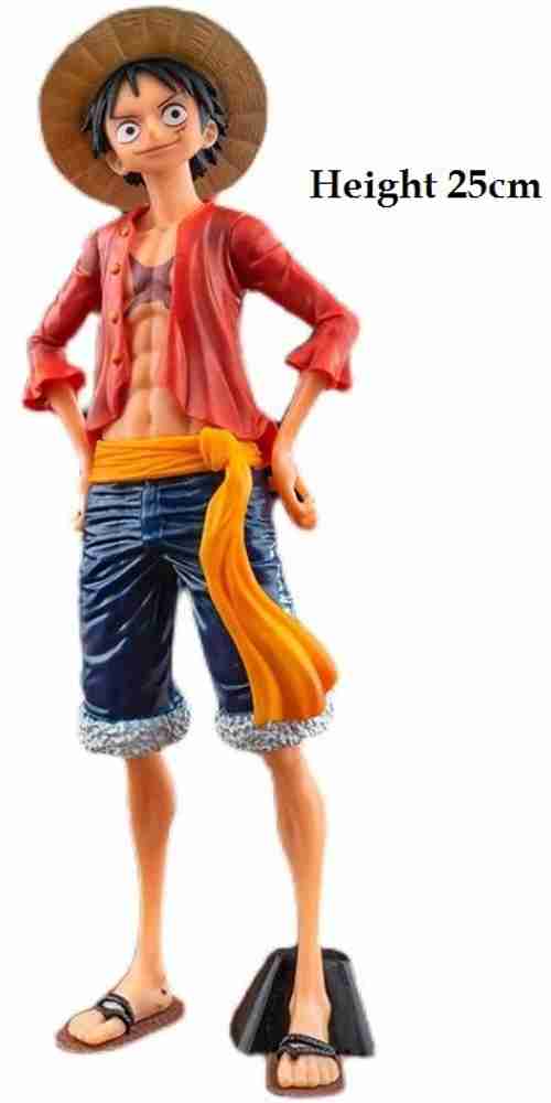 AZYASCO Anime One Piece D. Luffy PVC Action Figure 2 Face Changing